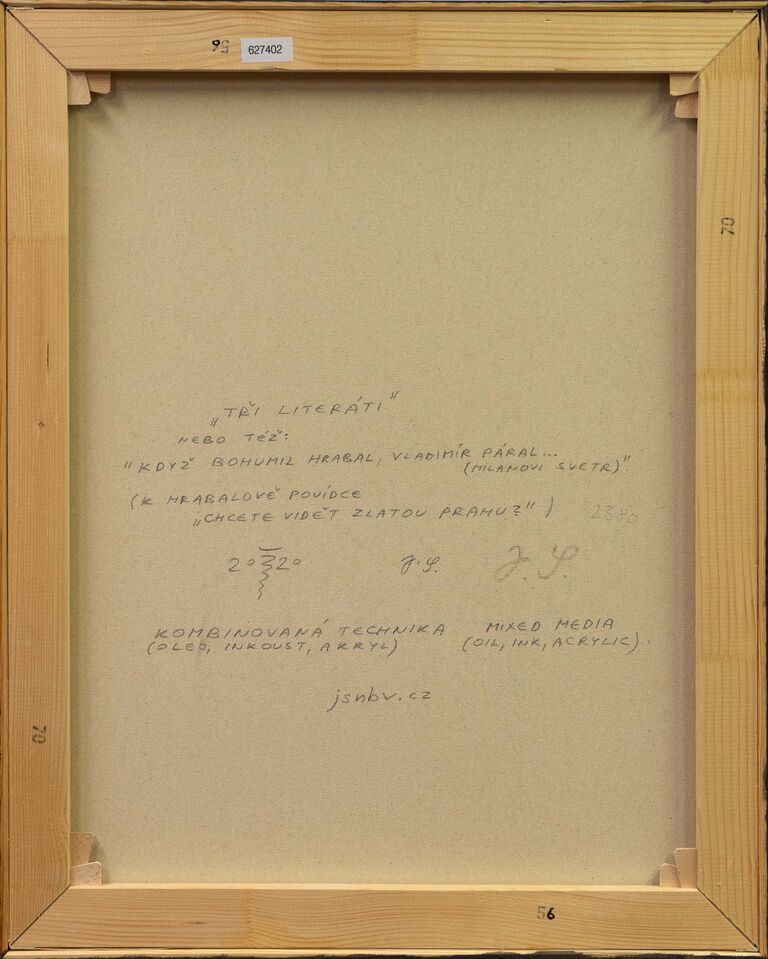  / Tři literáti / J.S. Jaroslav Šolc