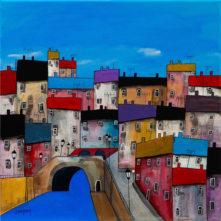 Slávka Krátká - Dva mosty ve městě