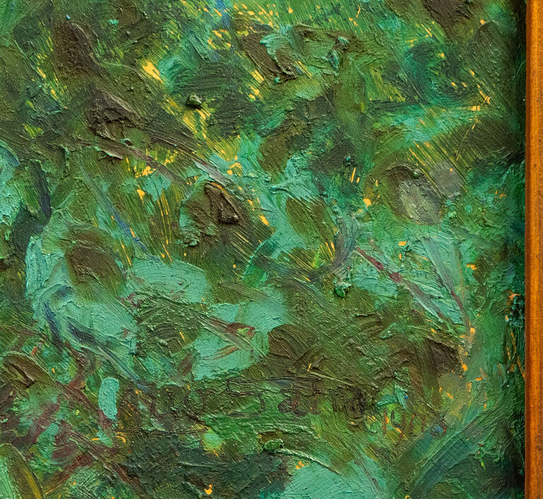  / Pod stromy (1903) / Augustin Satra