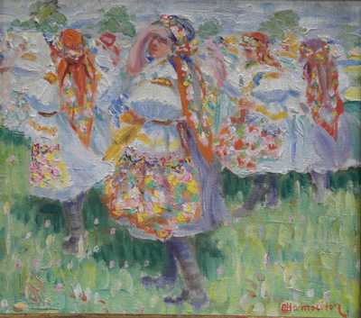  / Krojovaná děvčata / Otto Molitor