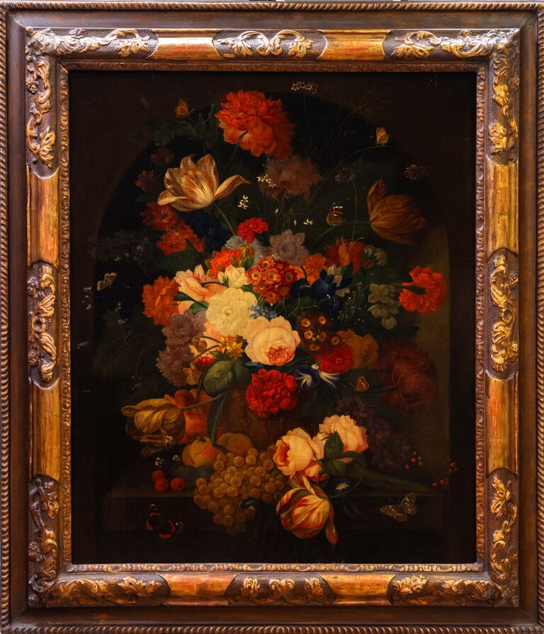 Franz Xaver Pieler - Květinové zátiší