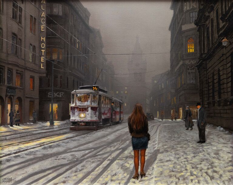  / Jindřišská ulice, Sen o staré Praze XLVIII / Vladimír Jeniš