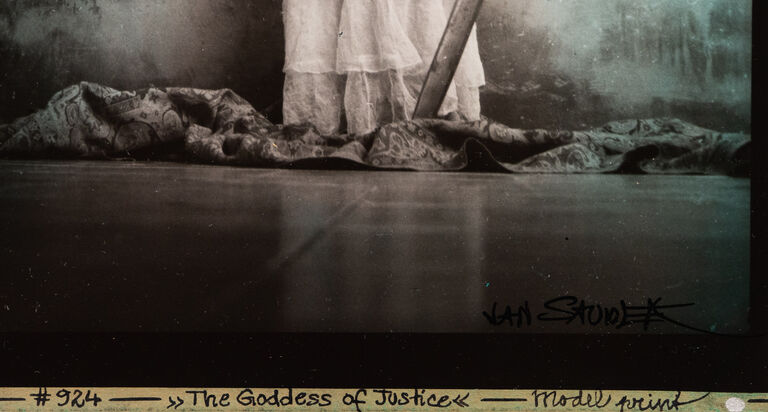  / The Goddess of Justice / Jan Saudek