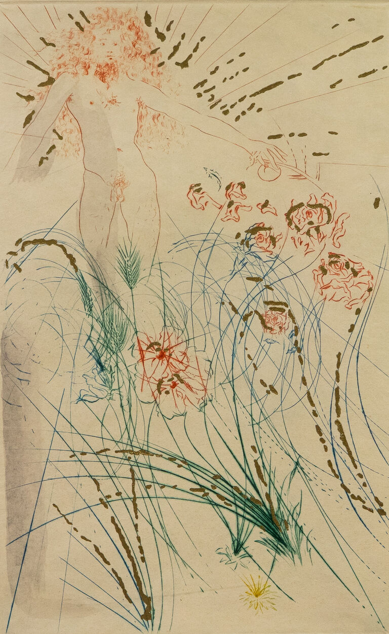  / Píseň písní: Můj milý je můj a já jsem jeho / Salvador Dalí