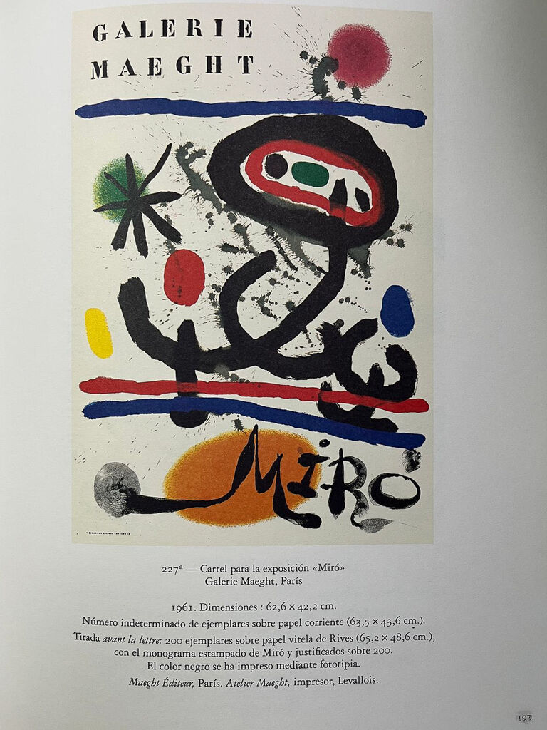  / Galerie Maeght / Joan Miró