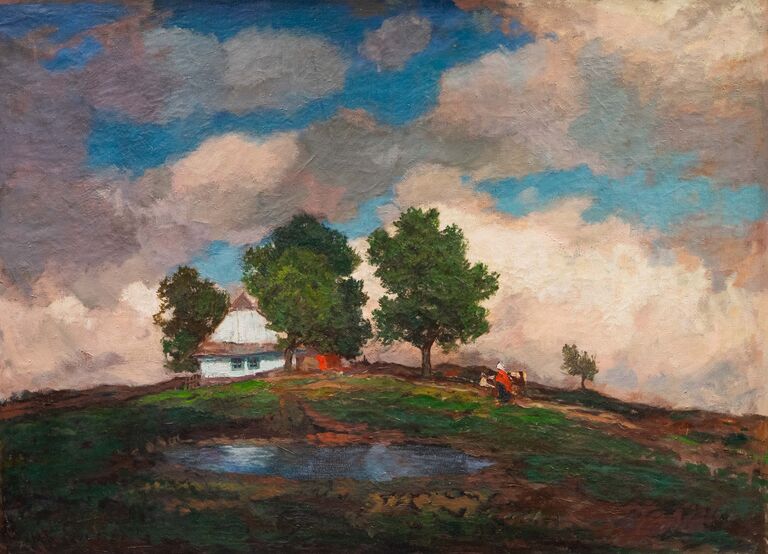  / U chalupy / Gustav Macoun