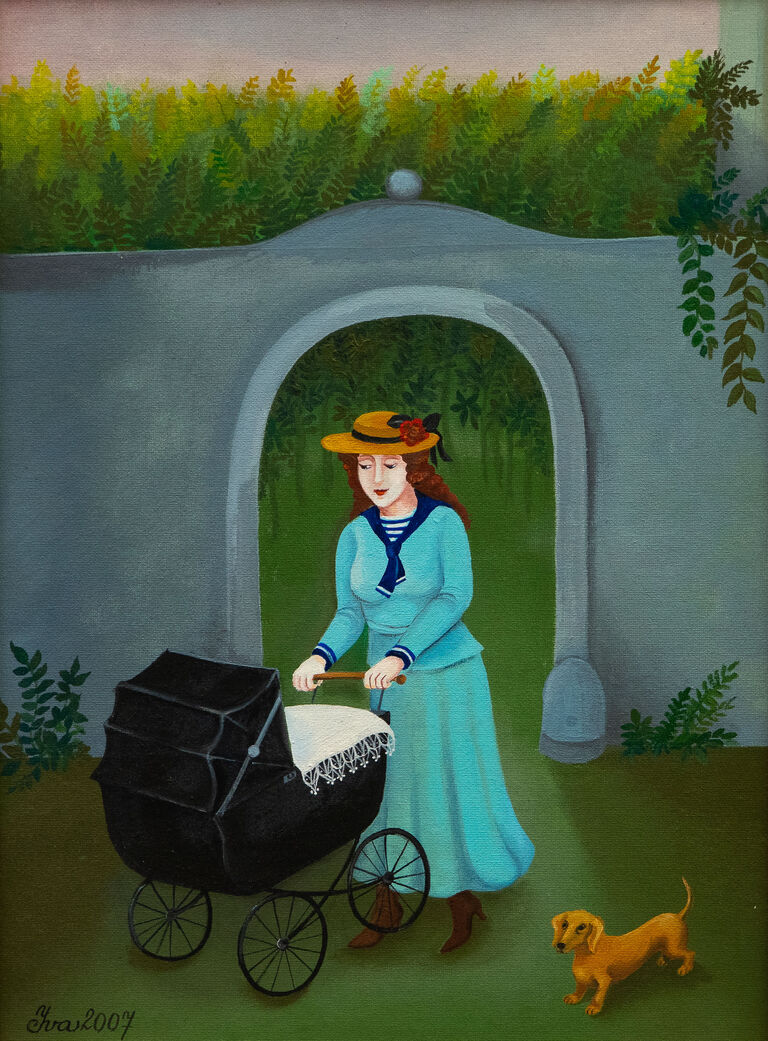  / Na procházce / Iva Hüttnerová