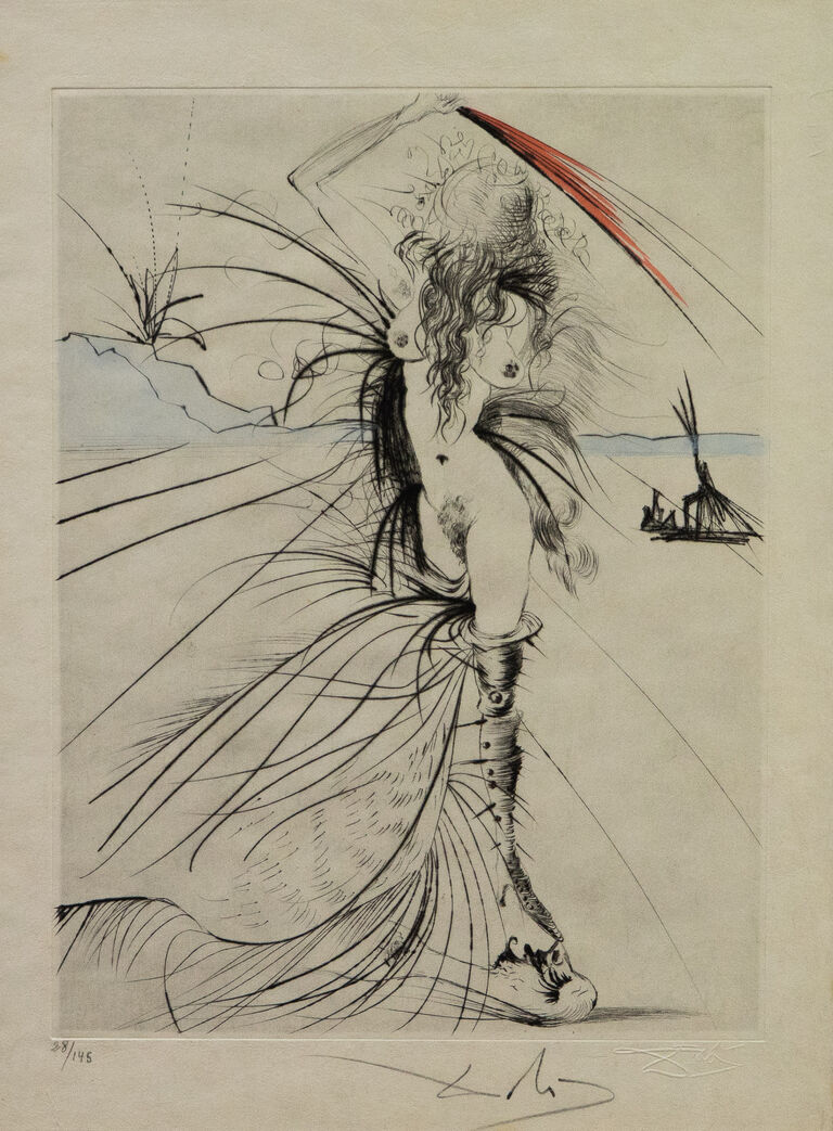  / Venuše v kožichu / Salvador Dalí