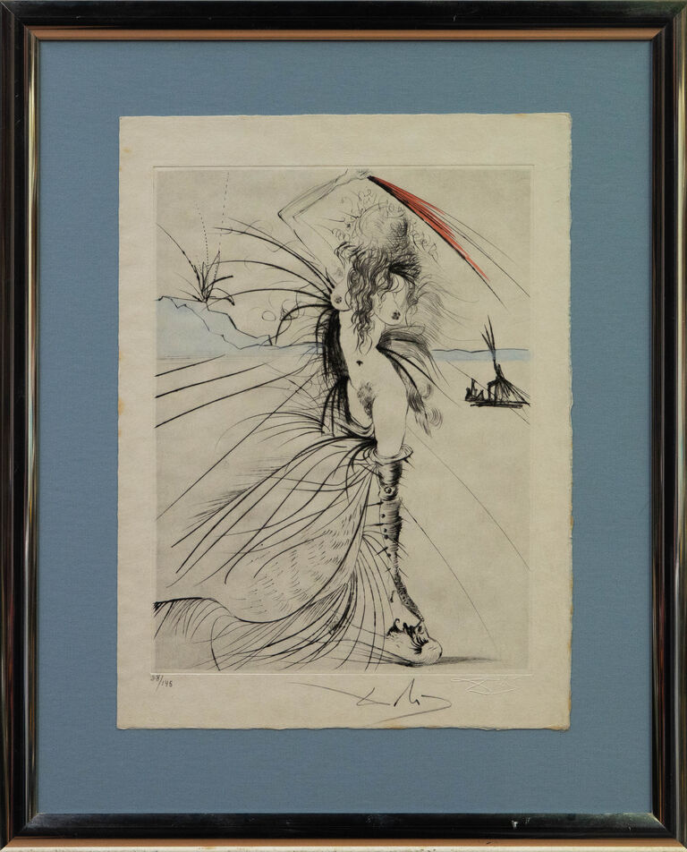 Salvador Dalí - Venuše v kožichu