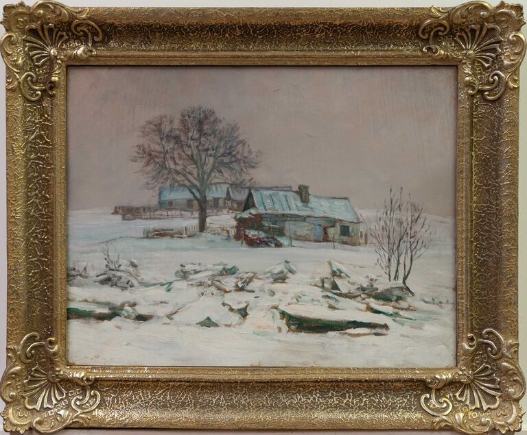 František Kaván - Zasněžené kry