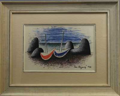 Jan Zrzavý - Bárky na pobřeží