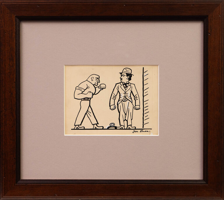  / Chaplin a boxer / Josef Lada
