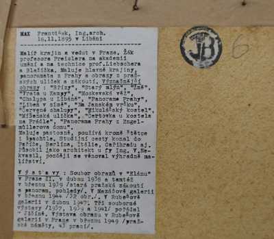  / Cukrovar v Libáni / František  Max