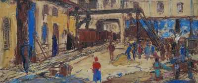  / Cukrovar v Libáni / František  Max