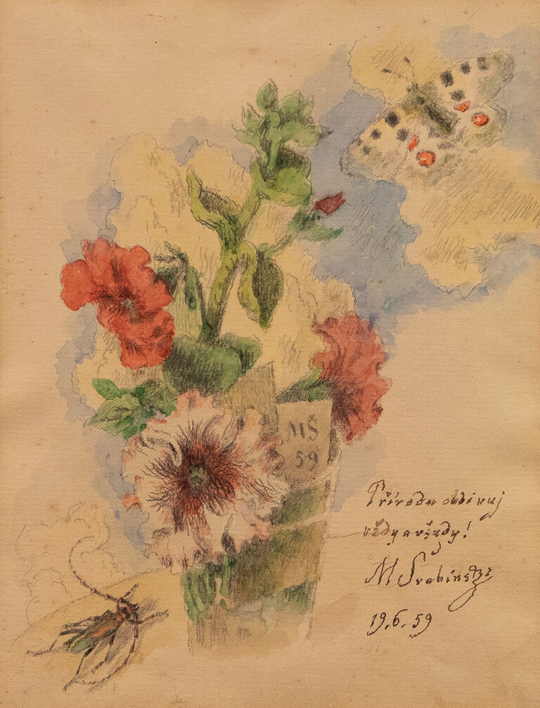  / Přírodu obdivuj vždy a všudy / Max Švabinský