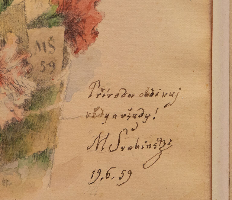  / Přírodu obdivuj vždy a všudy / Max Švabinský