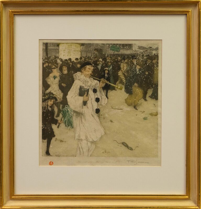 František Tavík Šimon - Mid-Lent Paris