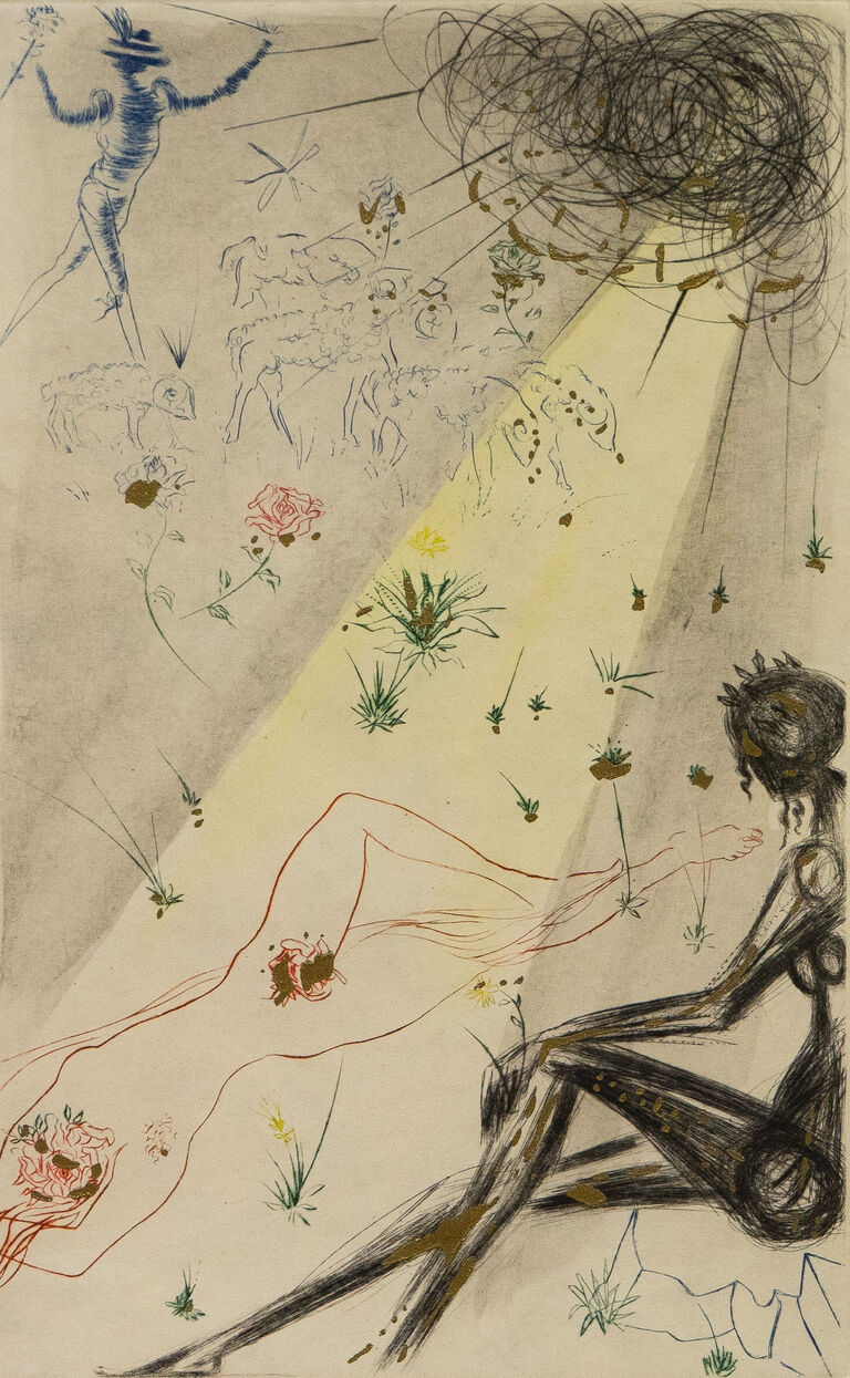  / Píseň písní: Nehleďte na mne, že jsem snědá / Salvador Dalí