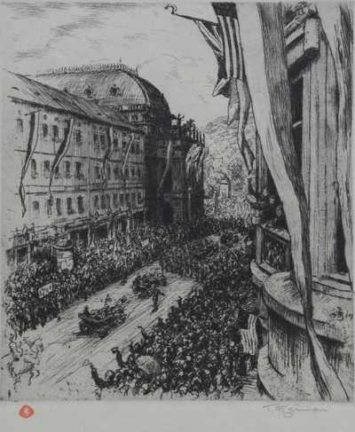  / Příjezd prezidenta T. G. Masaryka / František Tavík Šimon