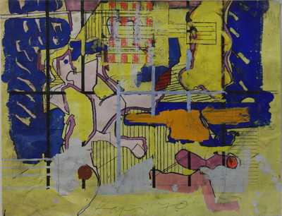  / Návrh vitráže / Vladimír Kopecký