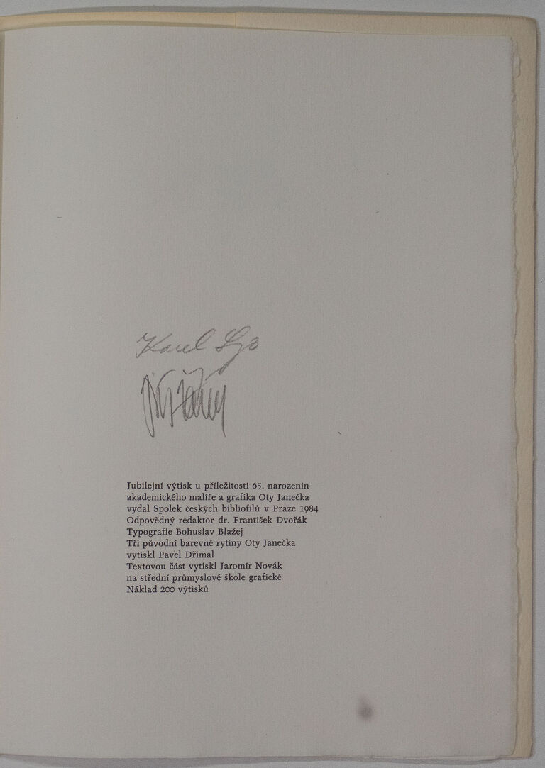  / Seifert, Sýs, Žáček: Ota Janeček (65) / Ota Janeček