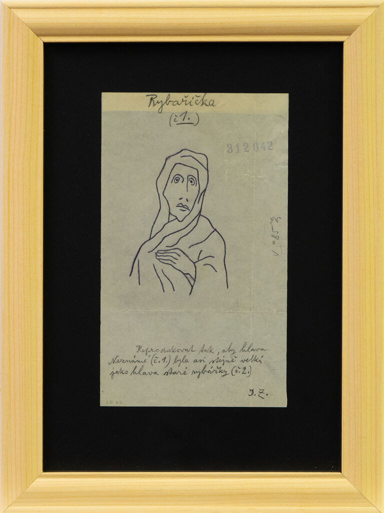 Jan  Zrzavý - Rybaříčka I.