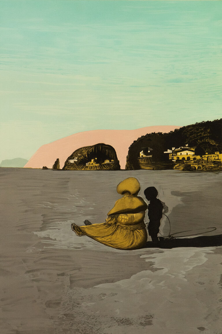  / Dáma a páže / Salvador Dalí