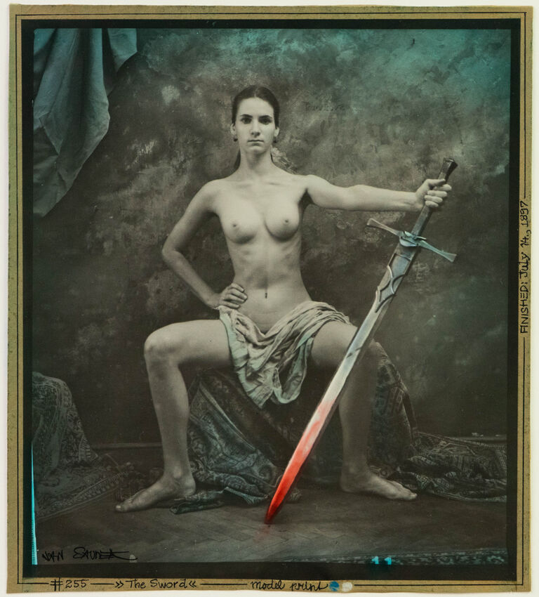 Jan Saudek - The Sword