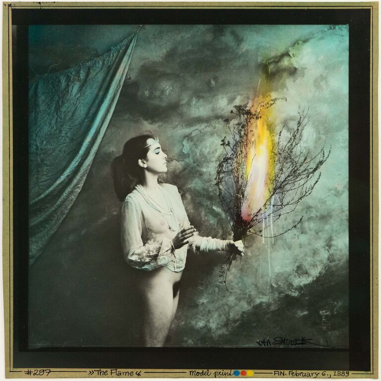 Jan Saudek - The flam