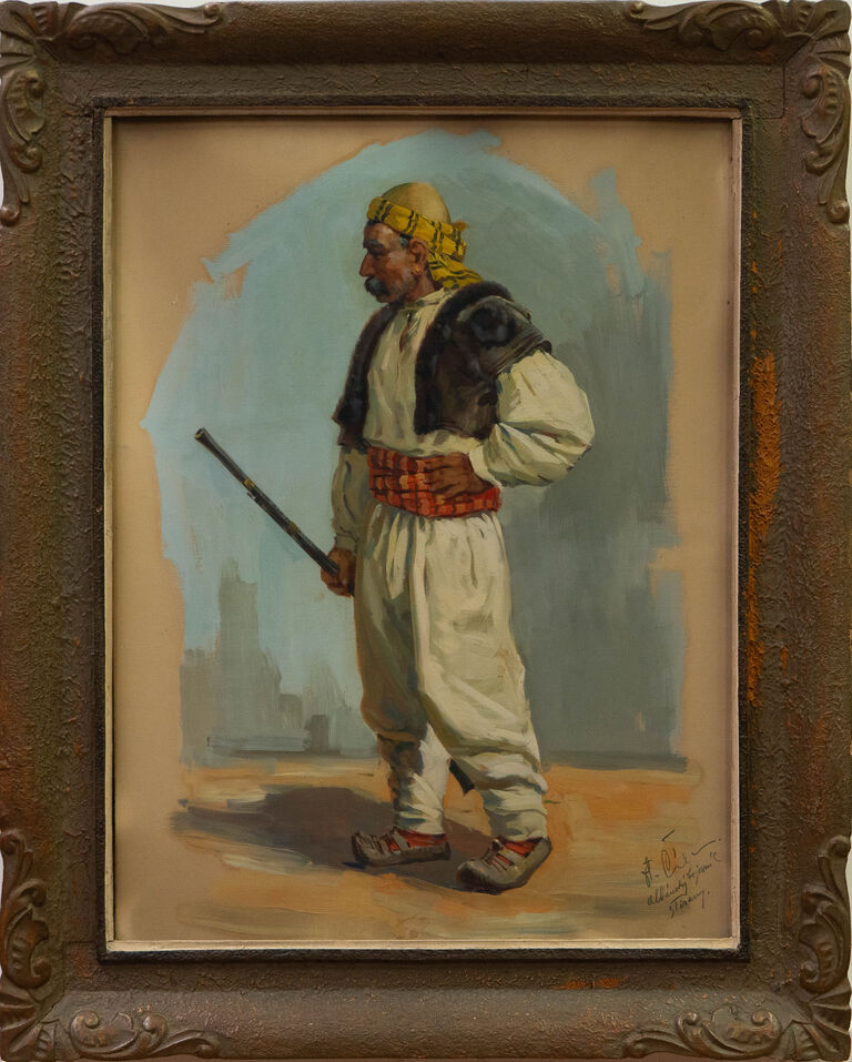 Otakar Číla - Albánský bojovník z Tirany