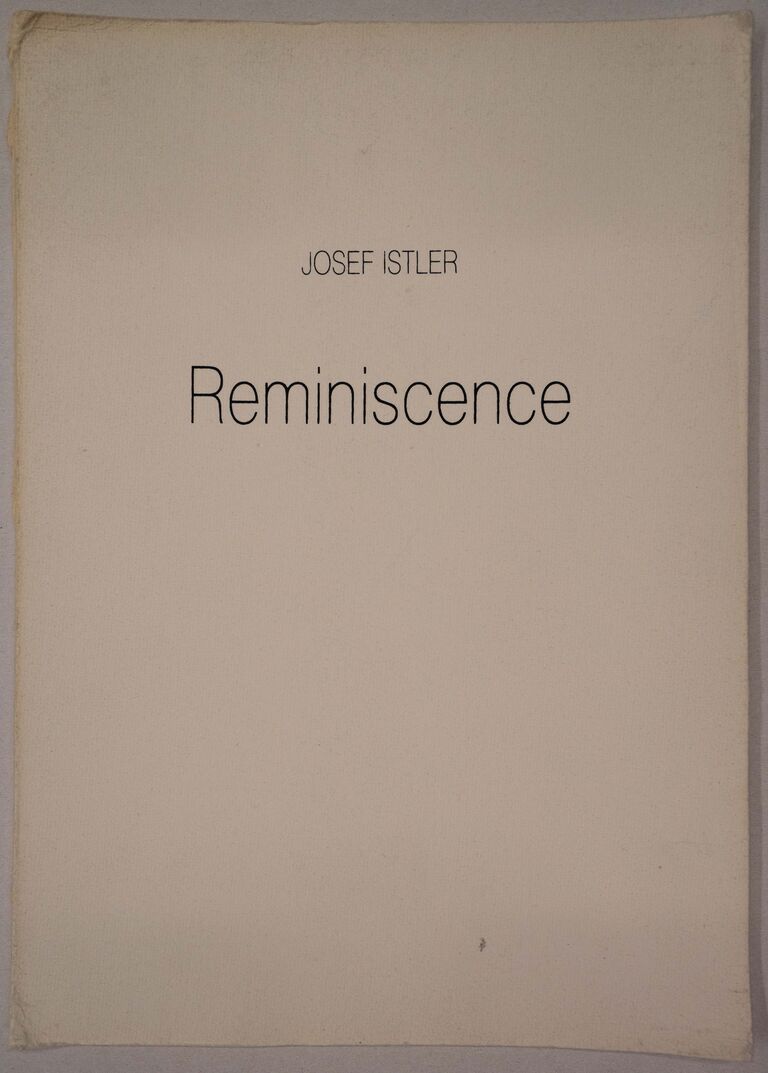  / Reminiscence - grafické listy s verši Zdeňka Lorence / Josef  Istler
