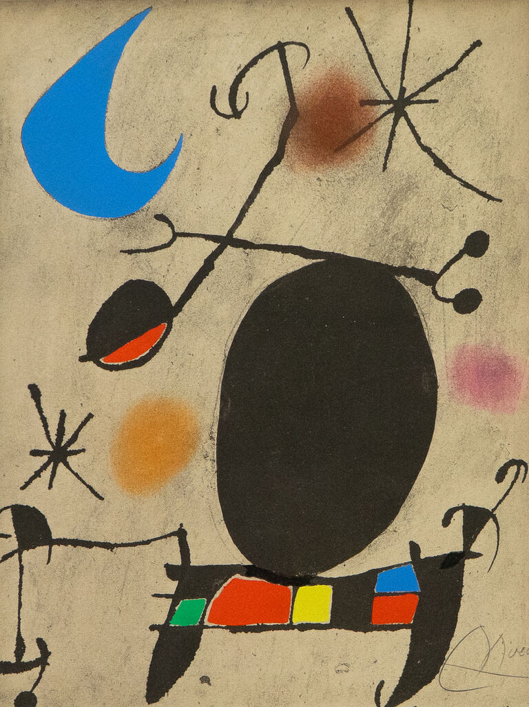  / Sluneční pták / Joan Miró