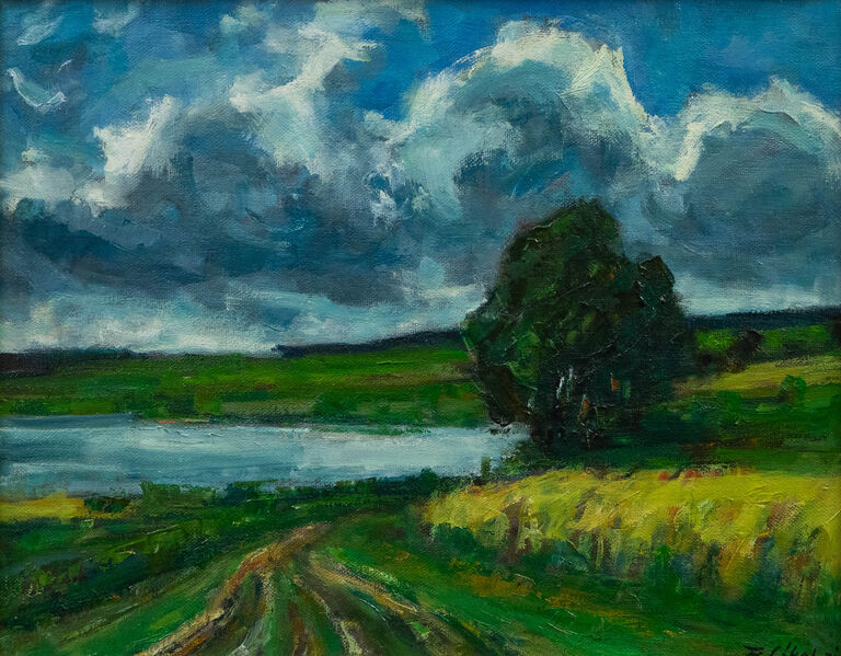  / Příbrazský rybník / František Líbal