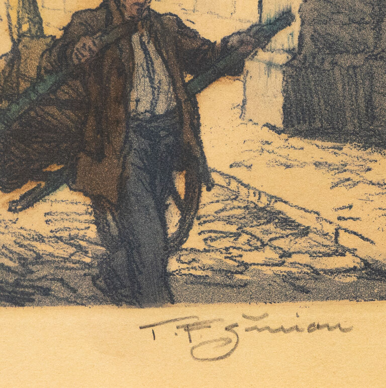  / Pohled na Karlův most / František Tavík Šimon