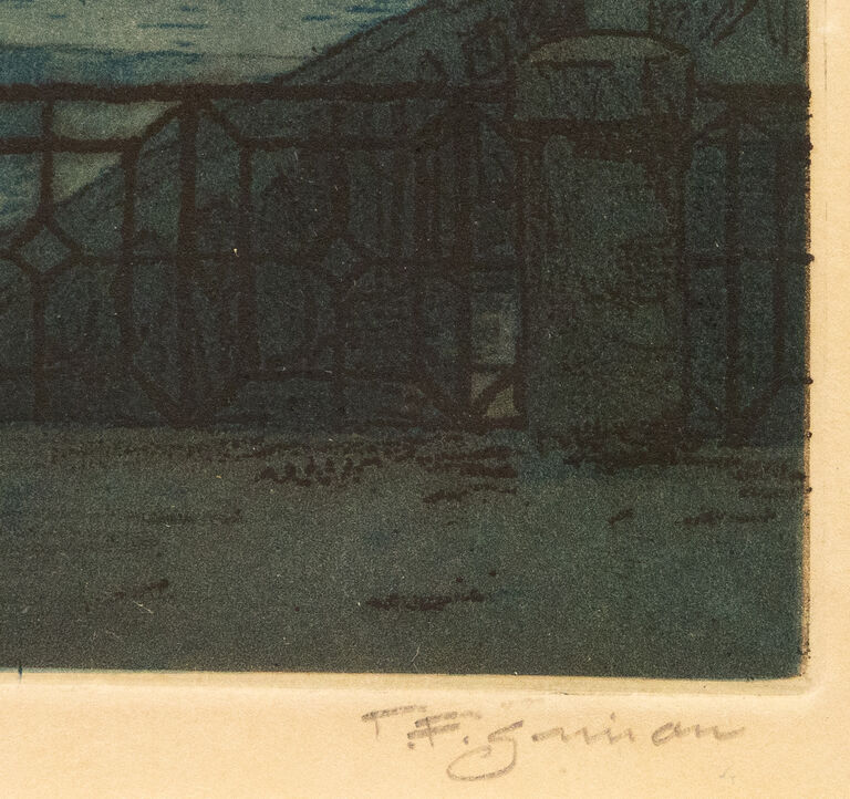  / Večerní Hradčany / František Tavík Šimon