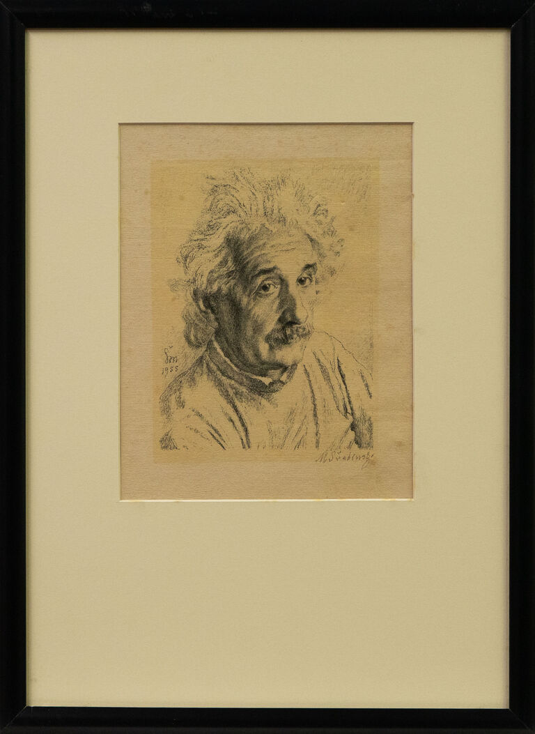 Max Švabinský - Albert Einstein