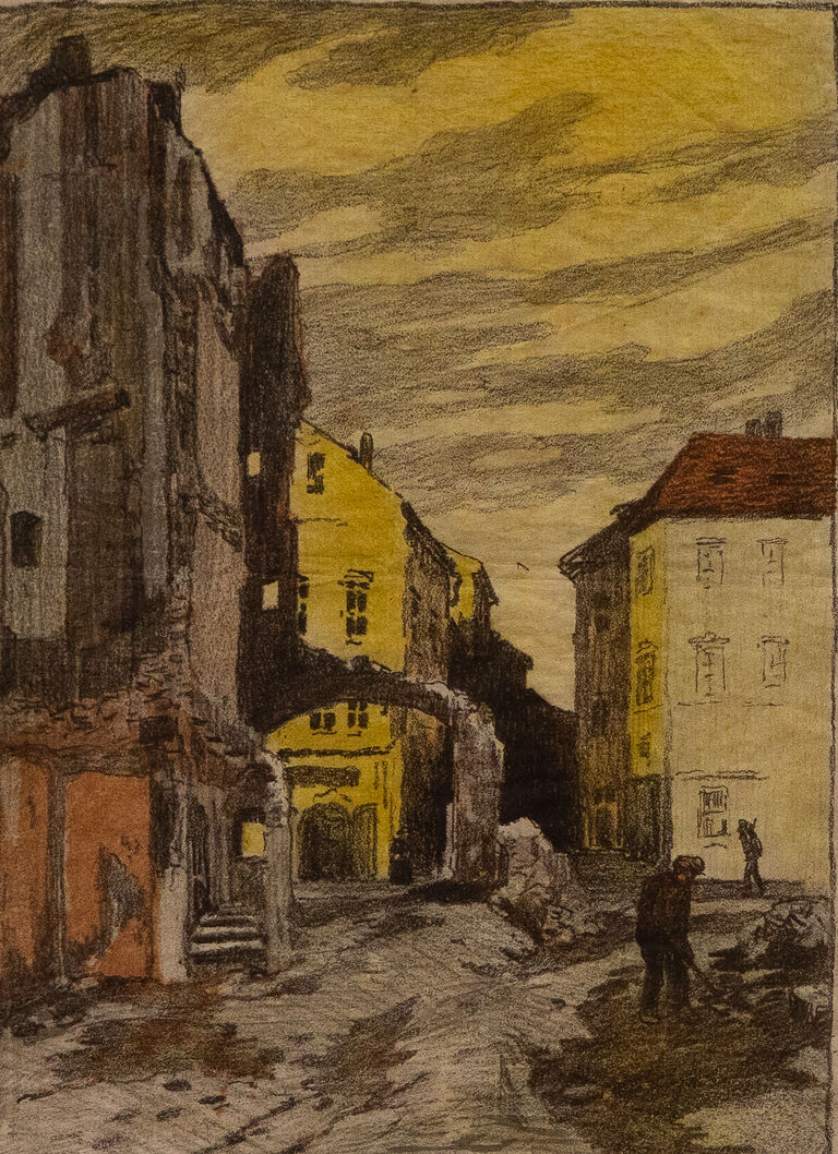  / Pražské ghetto / Emil Orlík