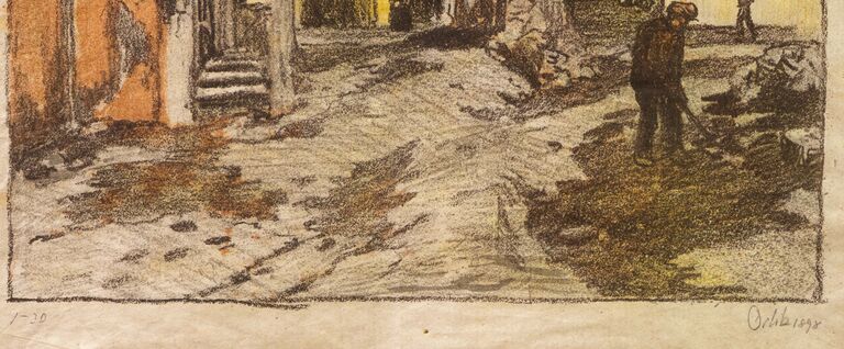  / Pražské ghetto / Emil Orlík