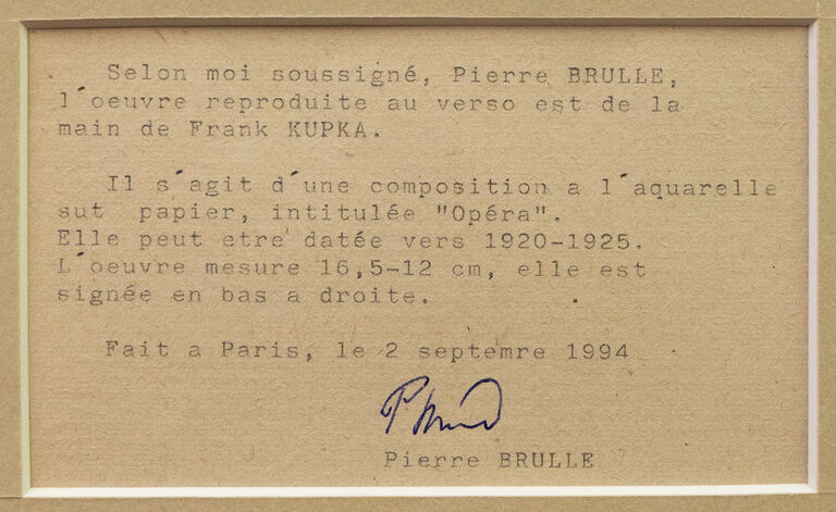  / Okolo bodu - studie / František Kupka