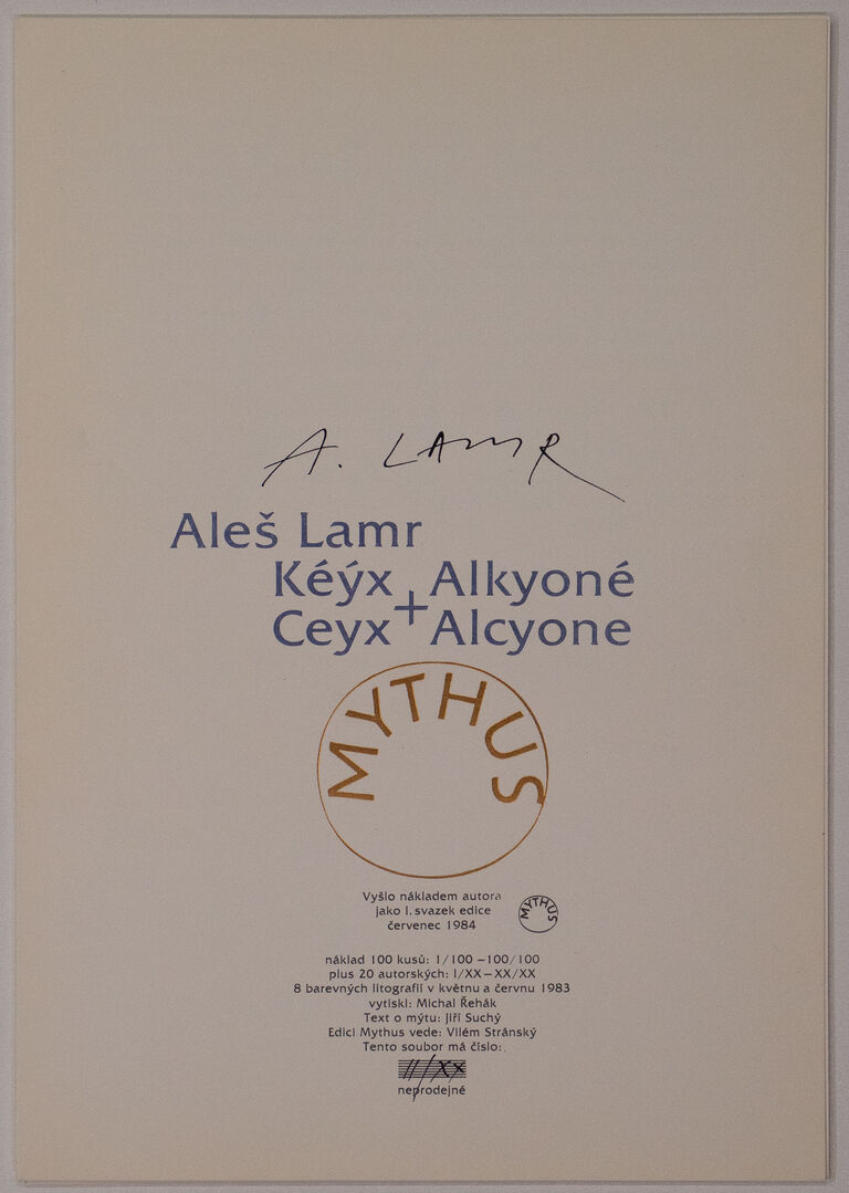  / Ceyx et Alcyone / Aleš Lamr