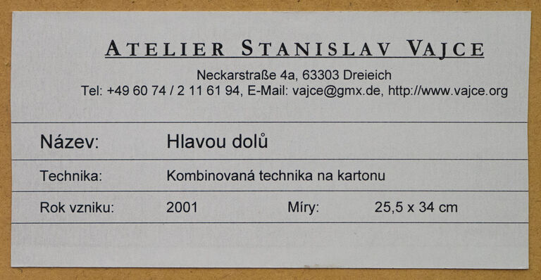  / Hlavou dolů / Stanislav  Vajce