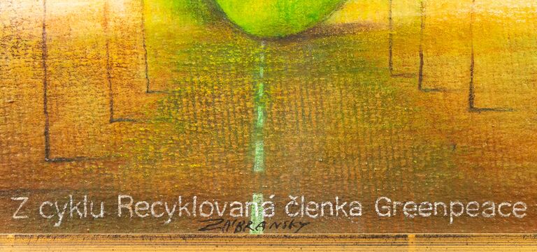  / Z cyklu Recyklovaná členka Greenpeace / Vlastimil Zábranský