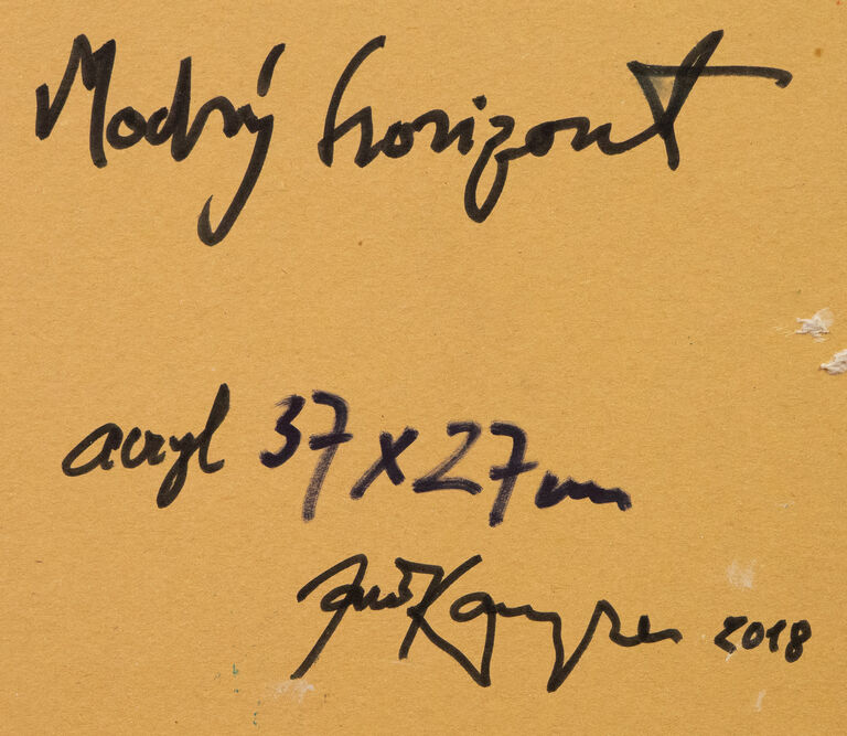  / Modrý horizont / Jan Kanyza