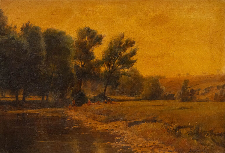  / Léto u řeky / Josef Procházka