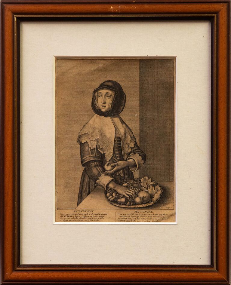 Václav Hollar - Čtyři roční období - Podzim