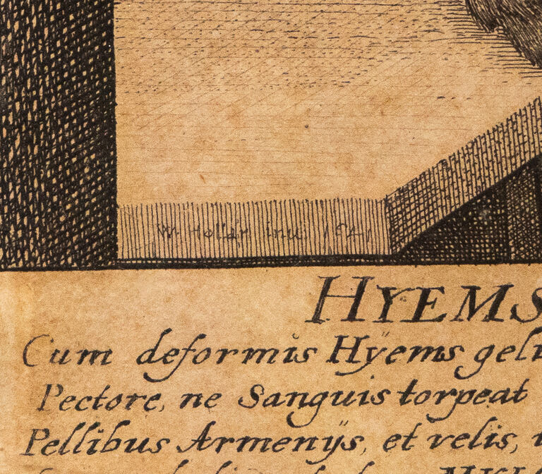  / Čtyři roční období - Zima / Václav Hollar
