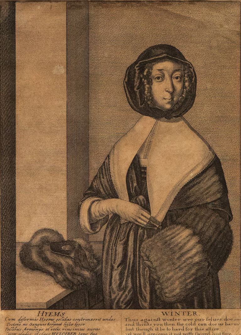  / Čtyři roční období - Zima / Václav Hollar