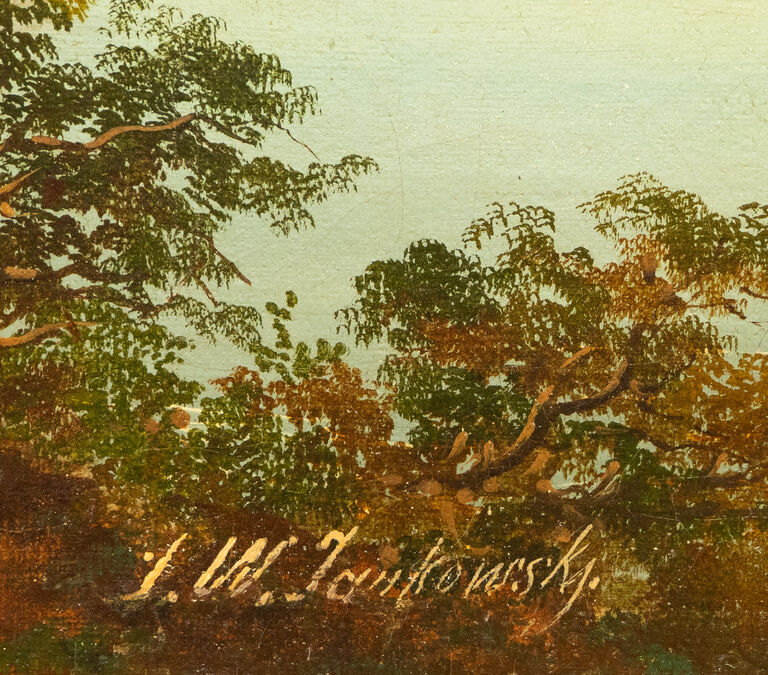  / U jezera / Johann Wilhelm Jankowski