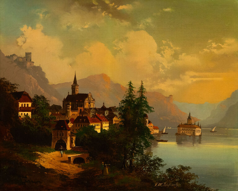  / U jezera / Johann Wilhelm Jankowski