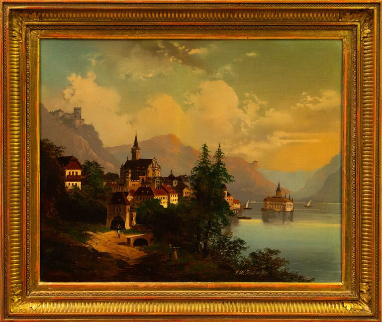 Johann Wilhelm Jankowski - U jezera